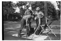 Men working on gas lines 